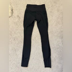 Lululemon leggings with mesh design, 28”, size 4